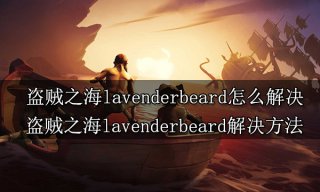 盗贼之海lavenderbeard怎么解决 lavenderbeard解决方法