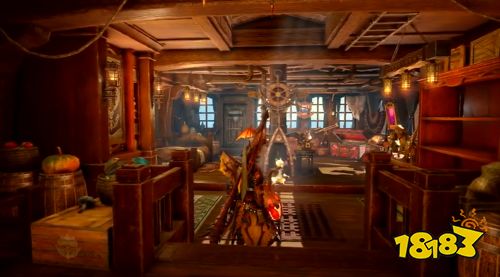 《MHR：曙光》猎人小屋展示视频：装潢奢华精美有情调