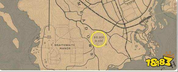 荒野大镖客2獾皮位置是哪里 獾皮在哪个位置