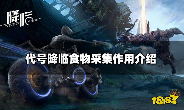 代号降临食物采集怎么玩 食物采集作用介绍
