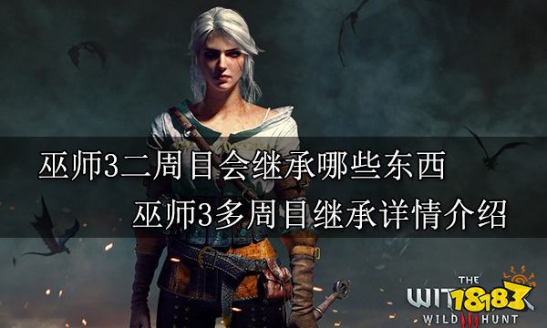 巫师3二周目会继承哪些东西 巫师3多周目继承详情介绍