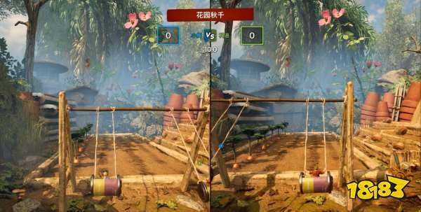 双人成行小游戏花园秋千怎么玩 小游戏花园秋千玩法