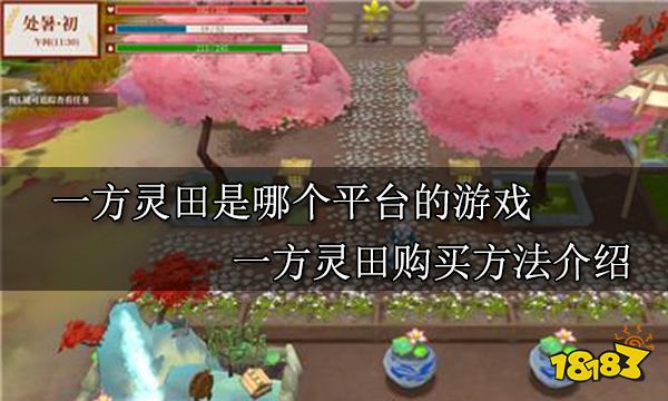 一方灵田是哪个平台的游戏 一方灵田购买方法介绍