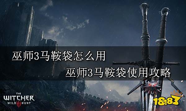 巫师3马鞍袋怎么用巫师3马鞍袋使用攻略