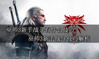 巫师3新手战斗有什么技巧 巫师3新手战斗技巧解析
