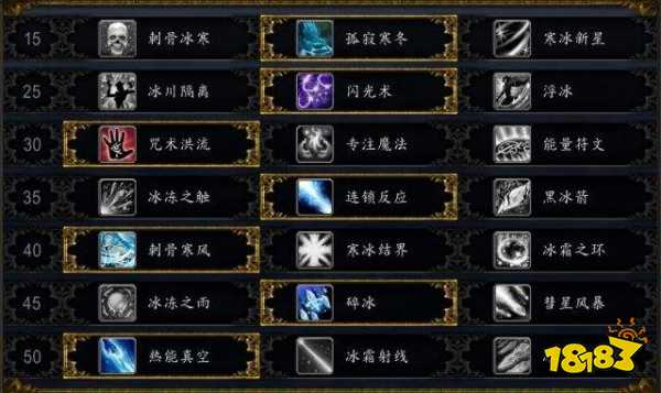 魔獸世界9.2冰法天賦怎么點 冰法天賦加點建議