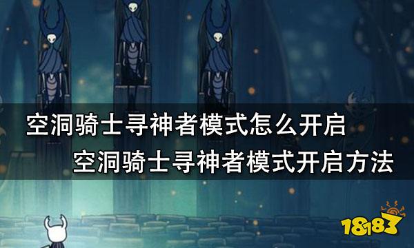 空洞骑士寻神者模式怎么开启 空洞骑士寻神者模式开启方法