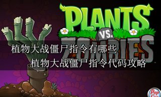 植物大战僵尸指令有哪些 植物大战僵尸指令代码攻略