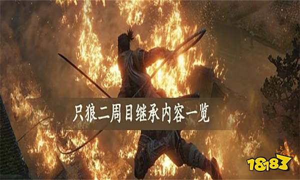 只狼二周目会继承哪些东西 只狼二周目会继承的东西