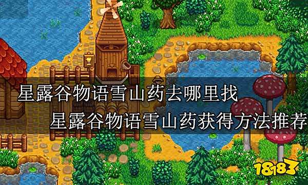 星露谷物语雪山药去哪里找 星露谷物语雪山药获得方法介绍