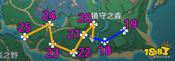 原神緋櫻繡球收集路線一覽 緋櫻繡球分布圖 獲得方式大全