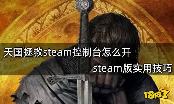 天国拯救steam控制台怎么开 steam版实用技巧
