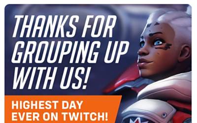 那个夏天回来了！《守望先锋》重回Twitch榜单第一