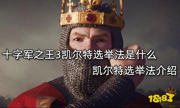 十字军之王3凯尔特选举法是什么 凯尔特选举法介绍