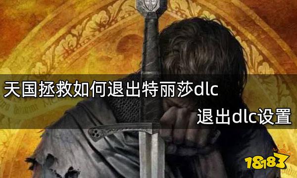 天国拯救如何退出特丽莎dlc 退出dlc设置