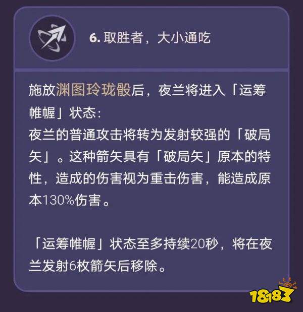 原神夜兰命座效果一览 夜兰几命值得抽