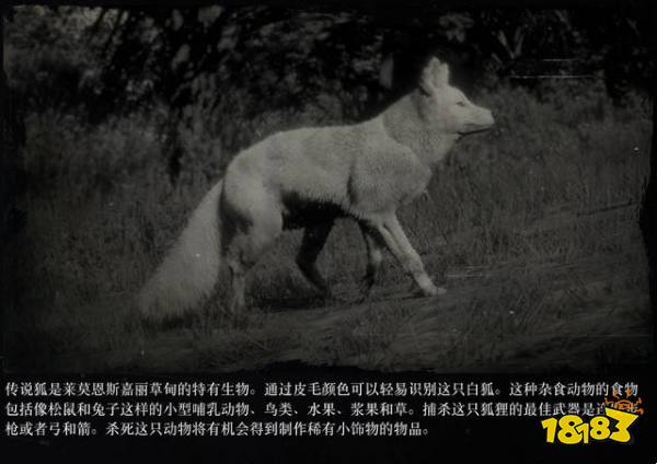 荒野大鏢客2傳說動物圖鑒 傳說動物打法大全
