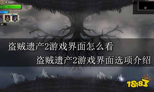 盗贼遗产2游戏界面怎么看 盗贼遗产2游戏界面选项介绍