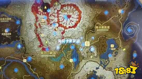 塞尔达传说荒野之息驿站在哪塞尔达全驿站位置一览