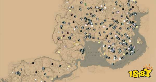 荒野大镖客2地图有多大 地图面积介绍