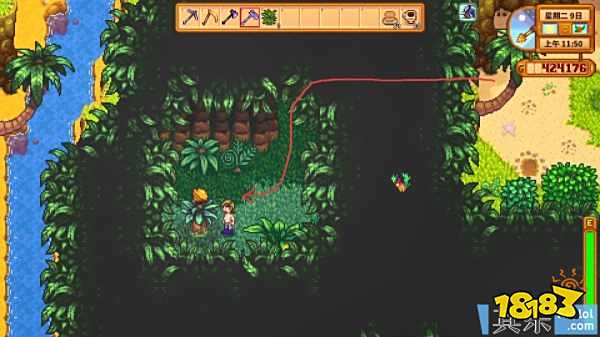 星露谷物语黄金核桃怎么获得 1.5版本黄金核桃位置与收集方法1
