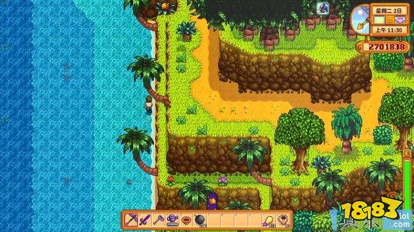 星露谷物语黄金核桃怎么获得 1.5版本黄金核桃位置与收集方法1