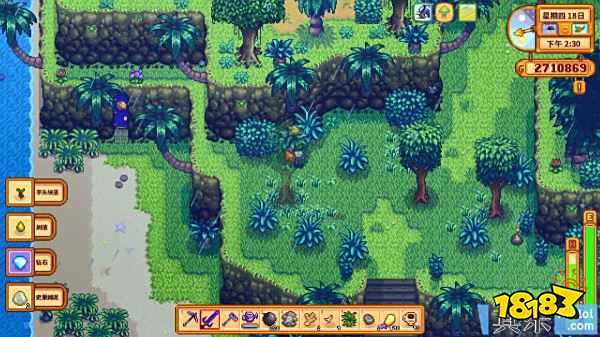 星露谷物语黄金核桃怎么获得 1.5版本黄金核桃位置与收集方法1