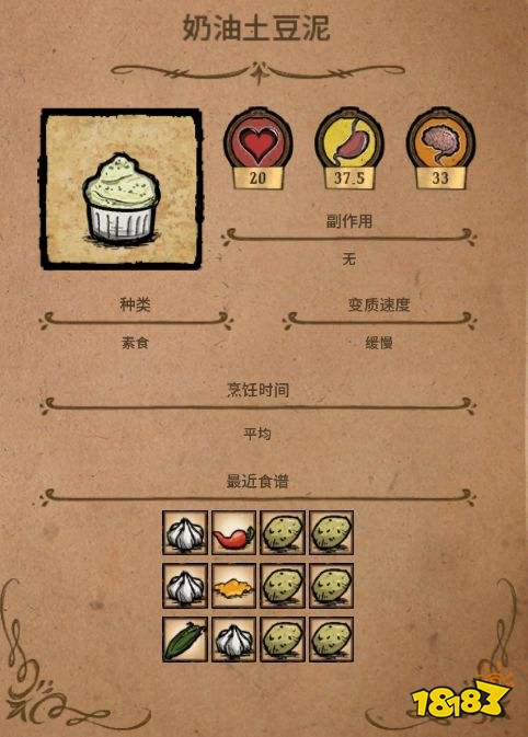 饑荒全食譜大全攻略 饑荒全食譜常規菜攻略一