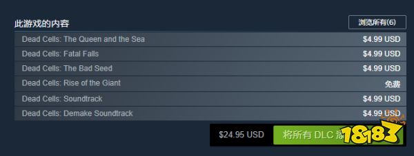 死亡细胞dlc有必要买吗 死亡细胞dlc购买建议