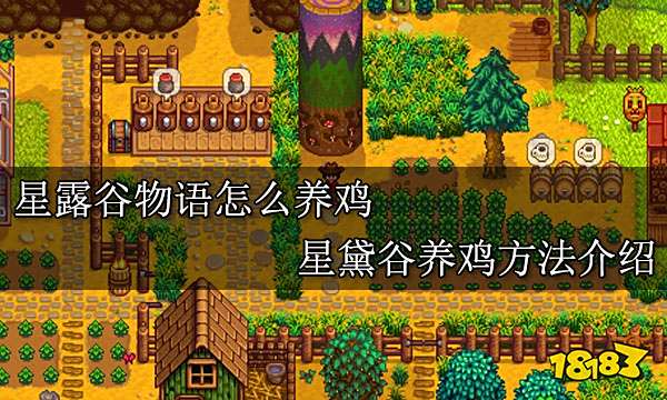 星露谷物语怎么养鸡 星黛谷养鸡方法介绍