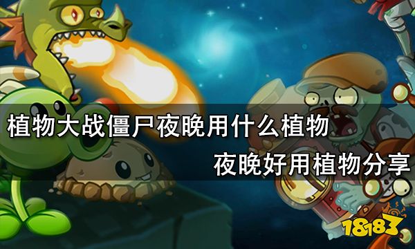 植物大战僵尸夜晚用什么植物 夜晚好用植物分享