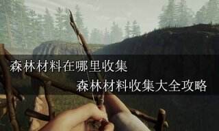 森林材料在哪里收集 森林材料收集大全攻略