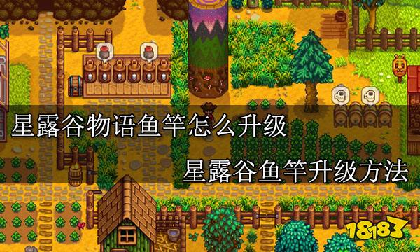 星露谷物语鱼竿怎么升级 星露谷鱼竿升级方法