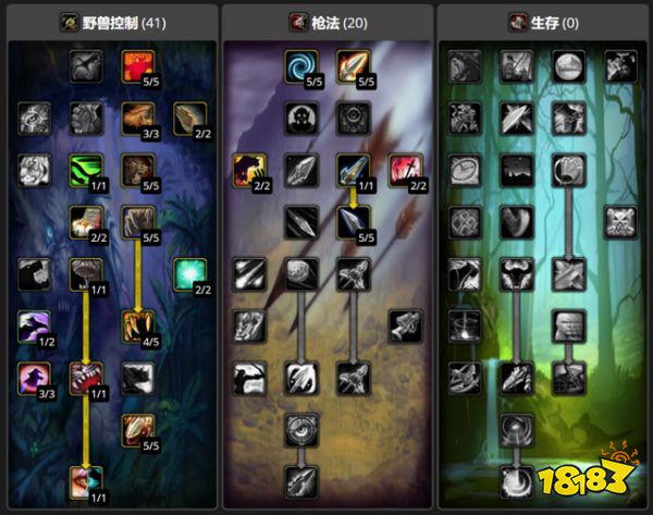 魔兽世界tbc射击猎人天赋加点推荐 tbc射击猎人天赋怎么点