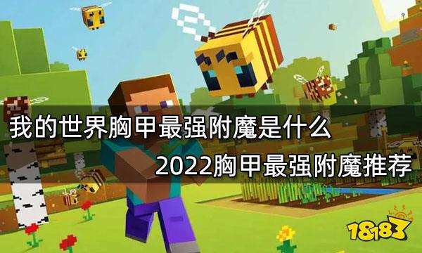 我的世界胸甲最强附魔是什么 2022胸甲最强附魔推荐
