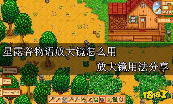 星露谷物语放大镜怎么用 放大镜用法分享