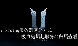 吸血鬼崛起服务器归属查看 V Rising服务器区分方式