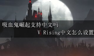 吸血鬼崛起支持中文吗 V Rising中文怎么设置
