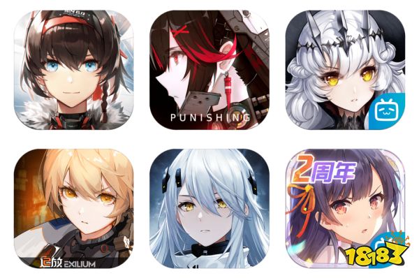 “左眼闭右眼睁,这一定是3D原创IP游戏”二次元游戏图标背后