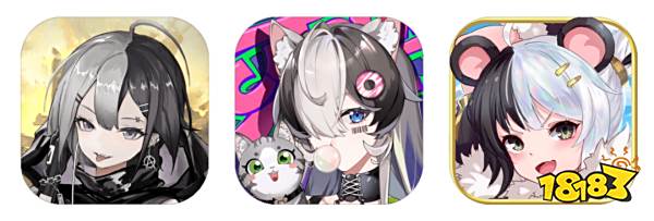 “左眼闭右眼睁,这一定是3D原创IP游戏”二次元游戏图标背后