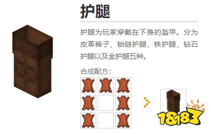 我的世界都有什么裝備 2022MC裝備合成表大全圖片