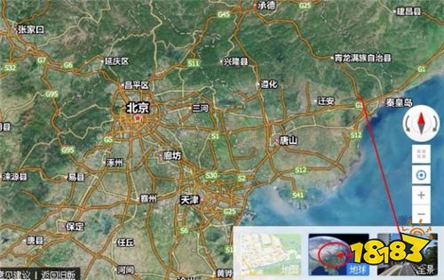 新知卫星地图历史地图图片