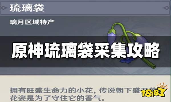 原神琉璃袋在哪采集 琉璃袋最新采集路线一览