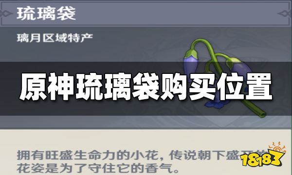 原神琉璃袋在哪购买 琉璃袋购买地点一览