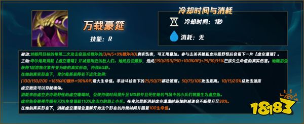 LOL新英雄虛空女皇怎么玩 LOL虛空女皇教學