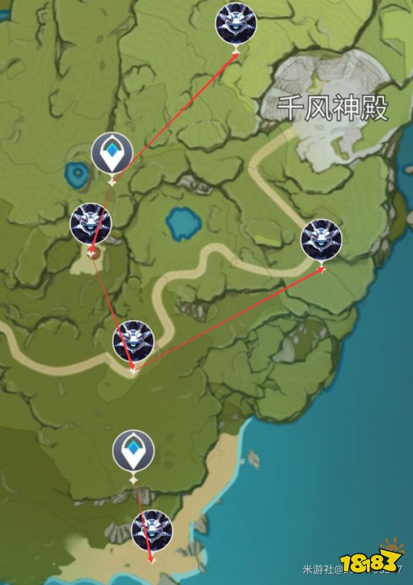 原神丘丘人薩滿哪里多 丘丘人薩滿最新討伐路線大全