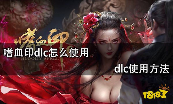 嗜血印dlc怎么使用 dlc使用方法