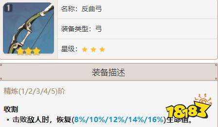 原神反曲弓获得方法 反曲弓怎么获得