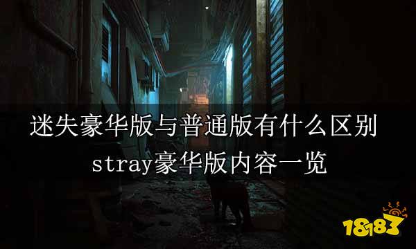 迷失豪华版与普通版有什么区别 stray豪华版内容一览