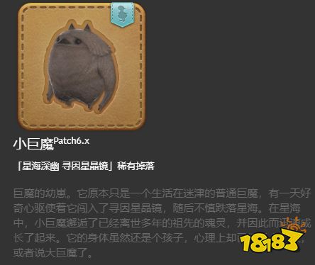 ff14宠物获得大全6.0 6.x版本全24种宠物获得一览